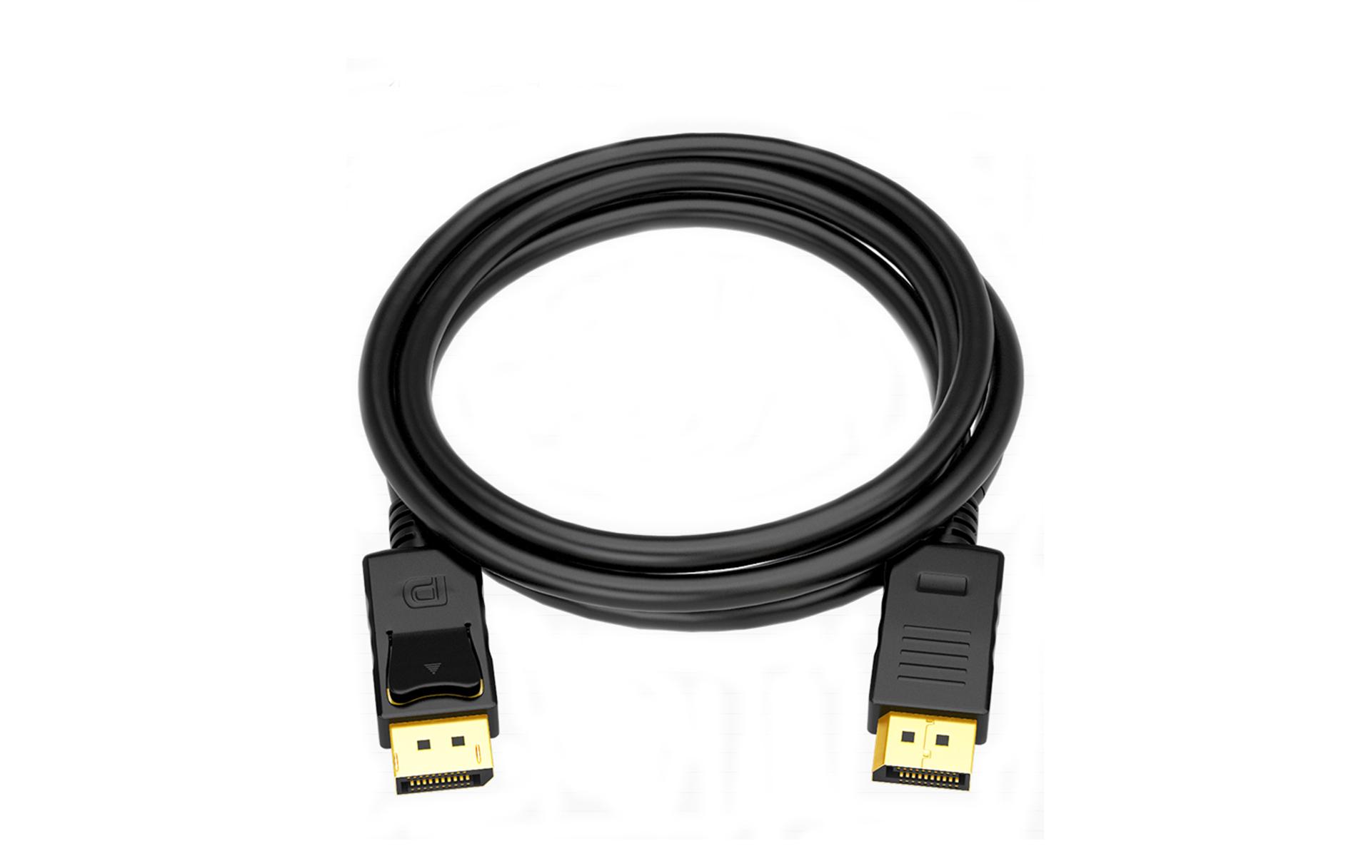 Version 1.2 Cable Professional DP to DP Cable DP to DP Adapter 1.5 m 4K Cable for Office Computer 