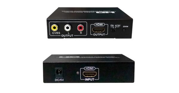 HDMI to AV Convertor with Auto Scaling with HDMI Looput - Image 2