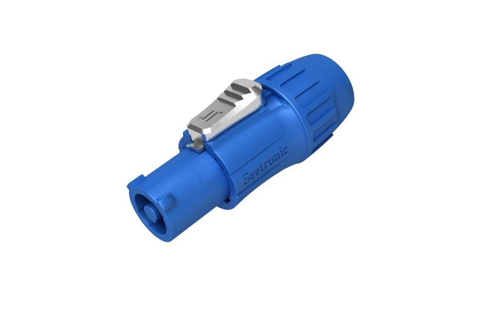 Seetronic Lockable 3 pin equipment(AC) connector Pixelpitch