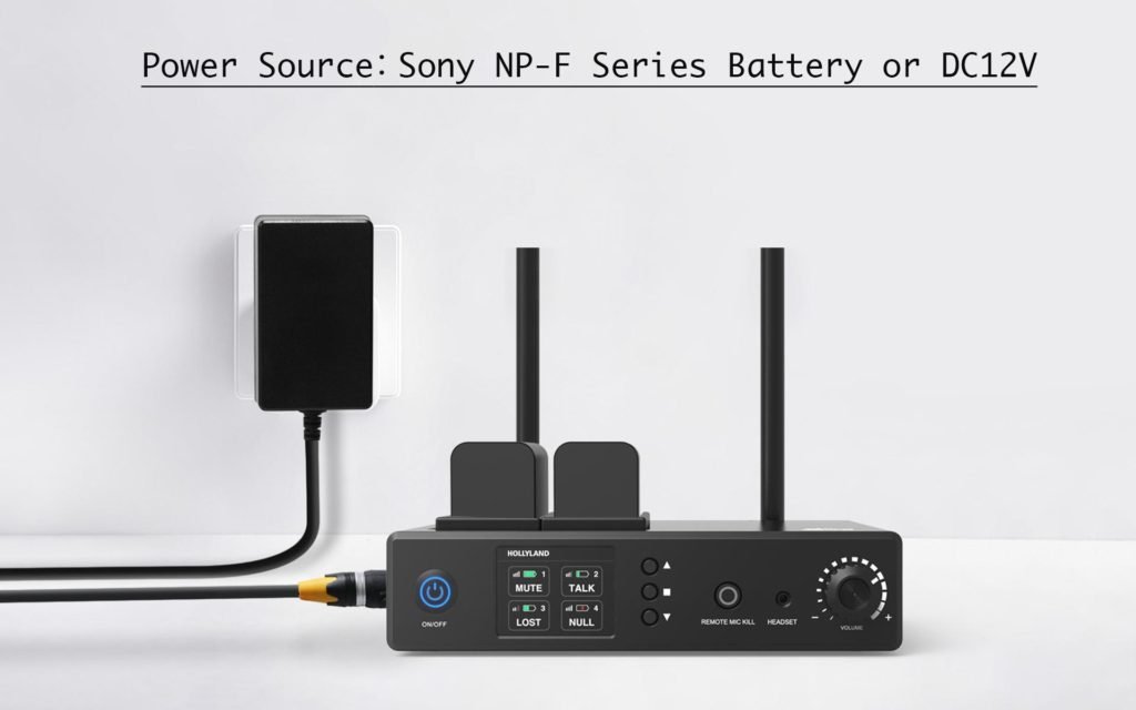 Wireless Talk Back System with 4 Belt packs & 1 Master - Pixelpitch
