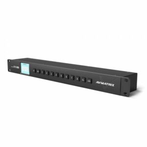 The compact SDI routing switcher MSS0811 has 8 inputs and 8 outputs, supports standard 3G/HD/SD SDI rates, automatic bypass of non-standard rates between 20 Mbit/s and 3 Gbit/s, and passes all SDI embedded audio/ancillary data. It’s conveniently control by front panel button, keyboard via USB and PC software via LAN/RS-232.