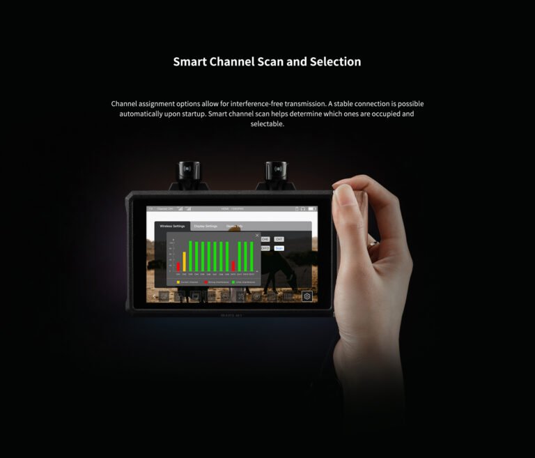 Hollyland Mars M1 5.5" Wireless Transceiver Monitor Solo Kit Pixelpitch