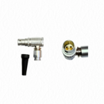 2B right-angle Lemo 2-pin male connector