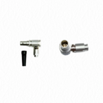 0B right-angle Lemo 2-pin male connector