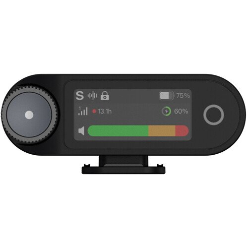 Hollyland LARK MAX 2 Camera-Mount Wireless Receiver (Space Gray, 2.4 GHz)